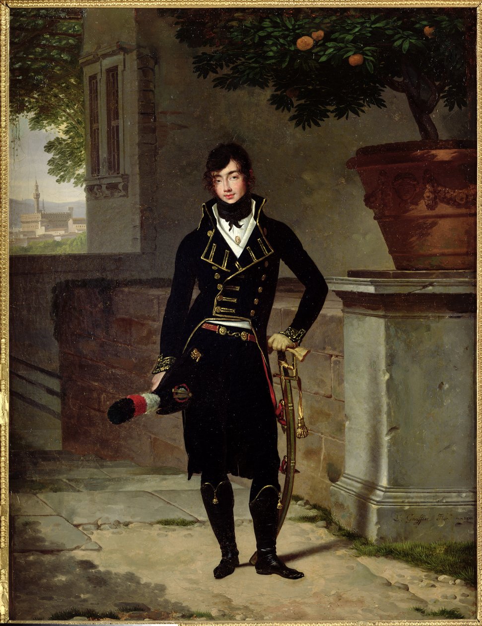 Ritratto di un Ufficiale della Repubblica Cisalpina, 1801 da Louis Gauffier