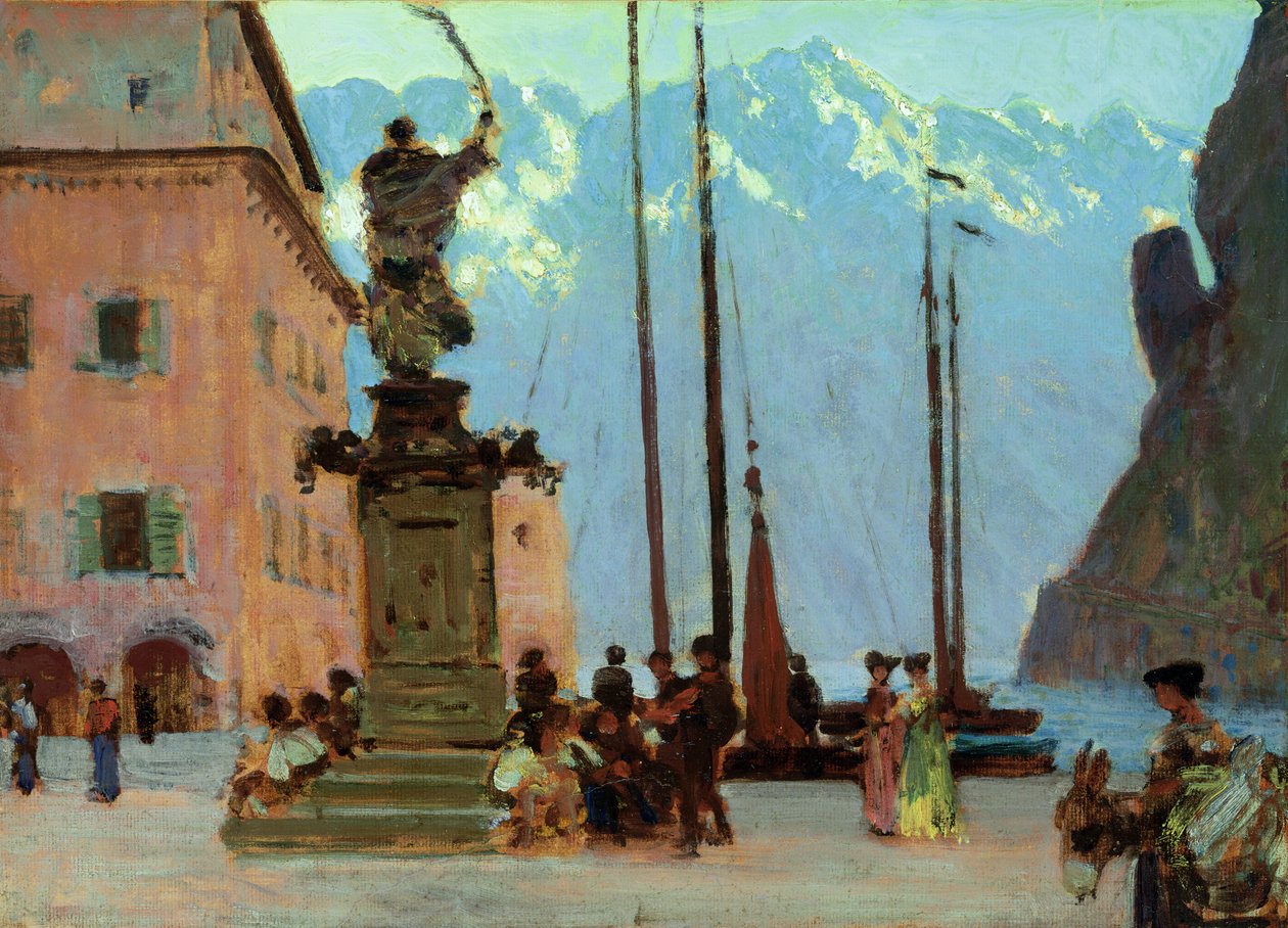 Riva del Garda, Italia da Louis Kolitz
