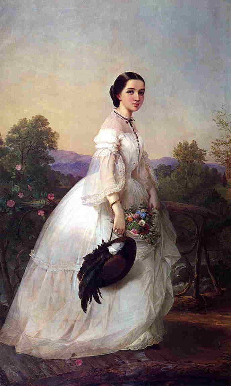 La Cantante Svedese Jenny Lind, c.1852 da Louis Lang