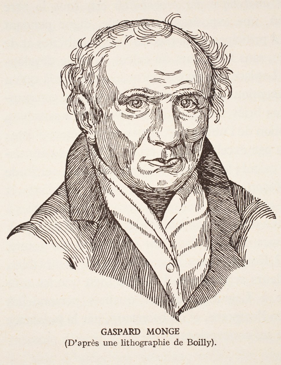 Gaspard Monge da Louis Leopold Boilly