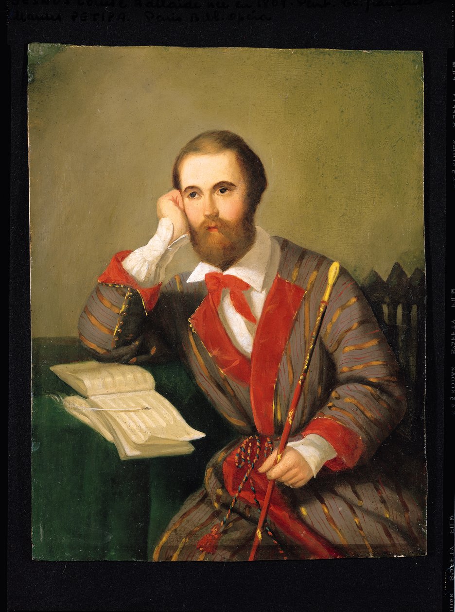 Ritratto di un uomo, presunto Charles Gounod (1818-93) da Louis Leopold Boilly