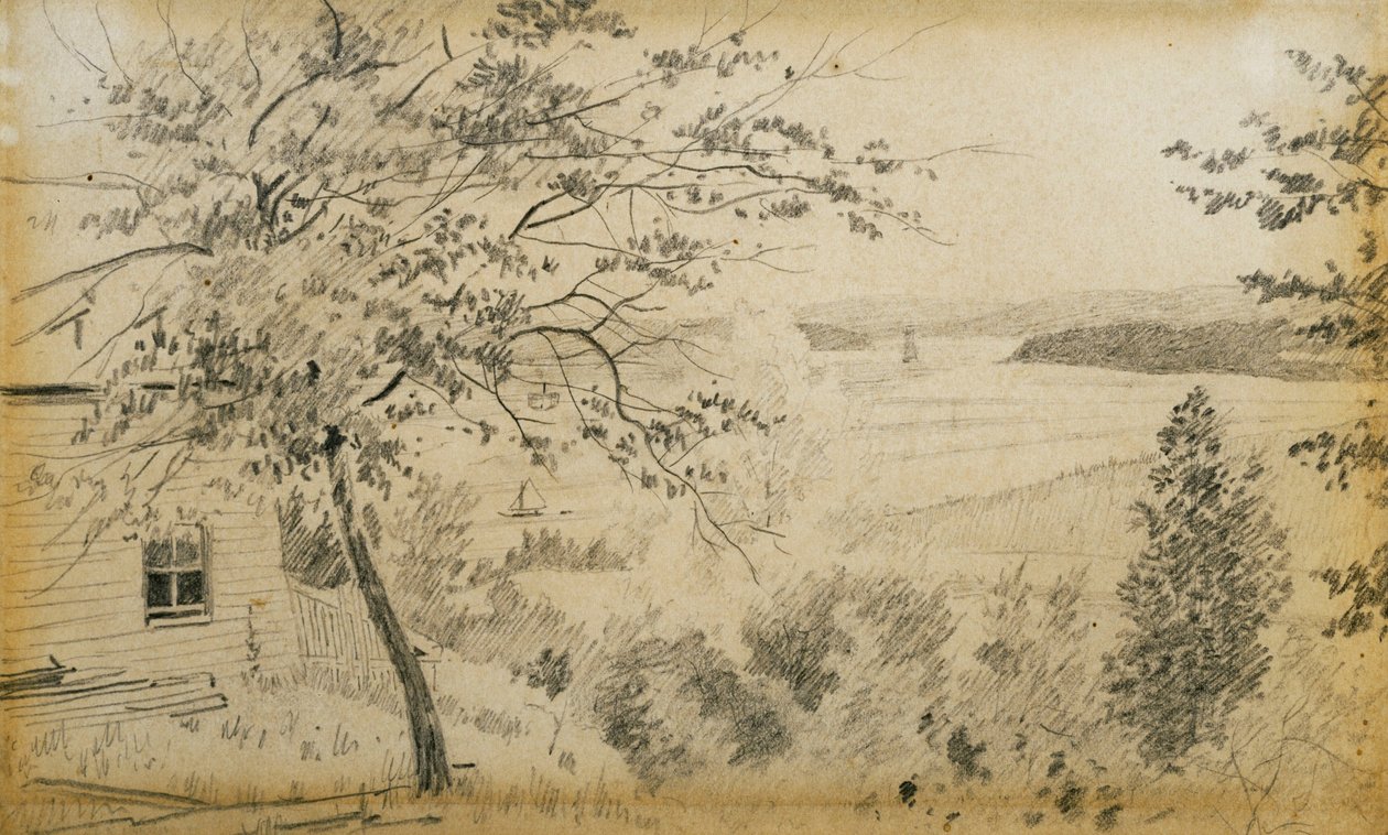 Fiume Hudson da Louis Michel Eilshemius