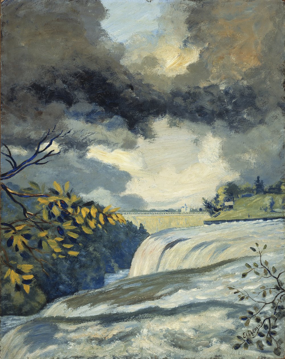 Cascate del Niagara, 1907-08 da Louis Michel Eilshemius