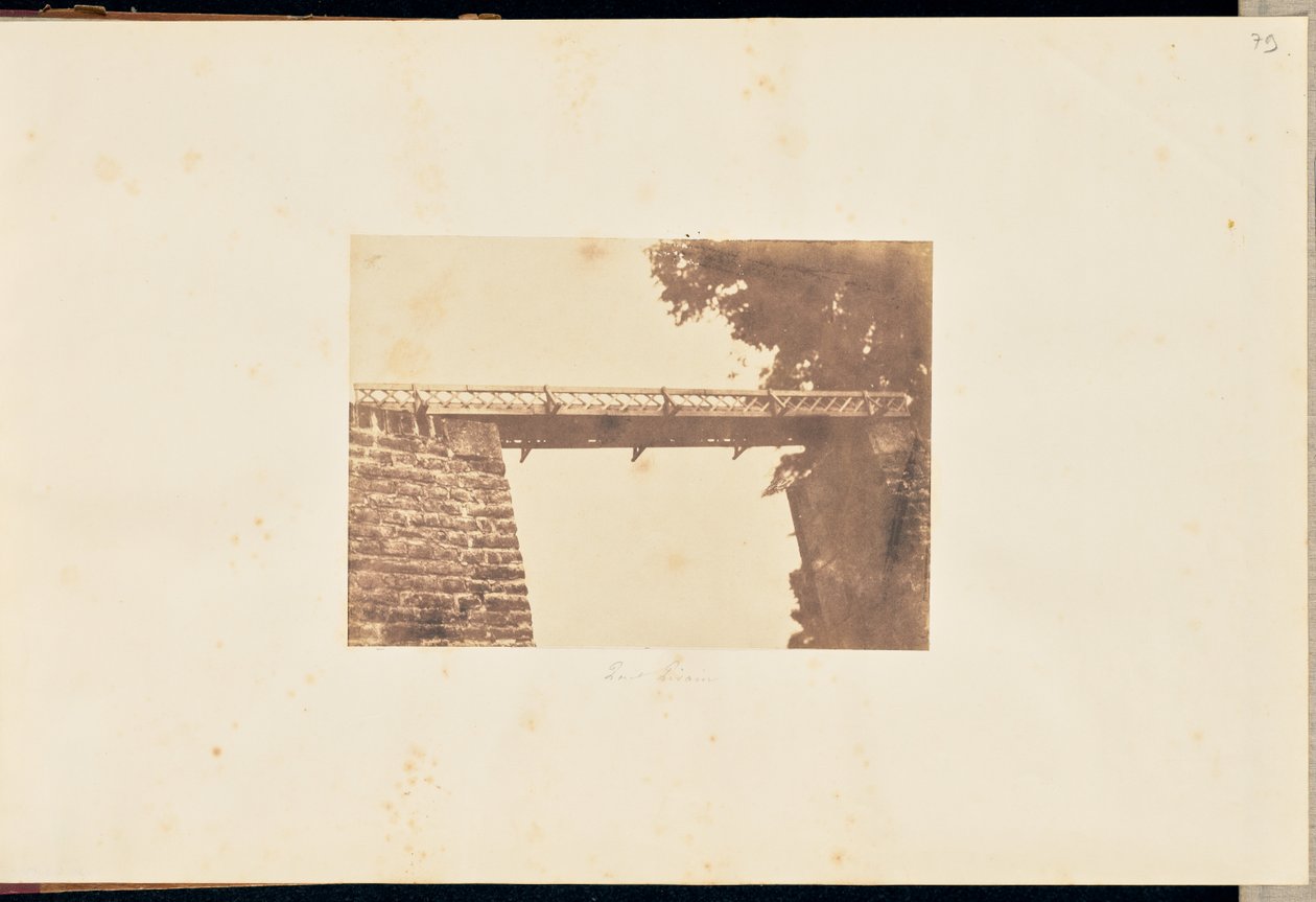 Pont Perain da Louis Alphonse Davanne