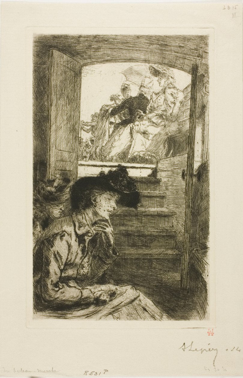 Nel Bateau-Mouche da Louis Auguste Lepère