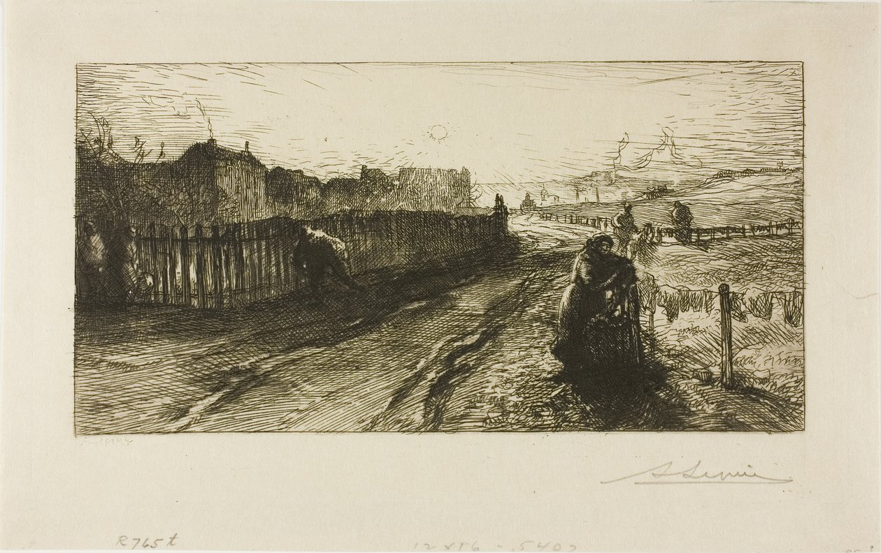 Mura esterne, Porte de Versailles da Louis Auguste Lepère