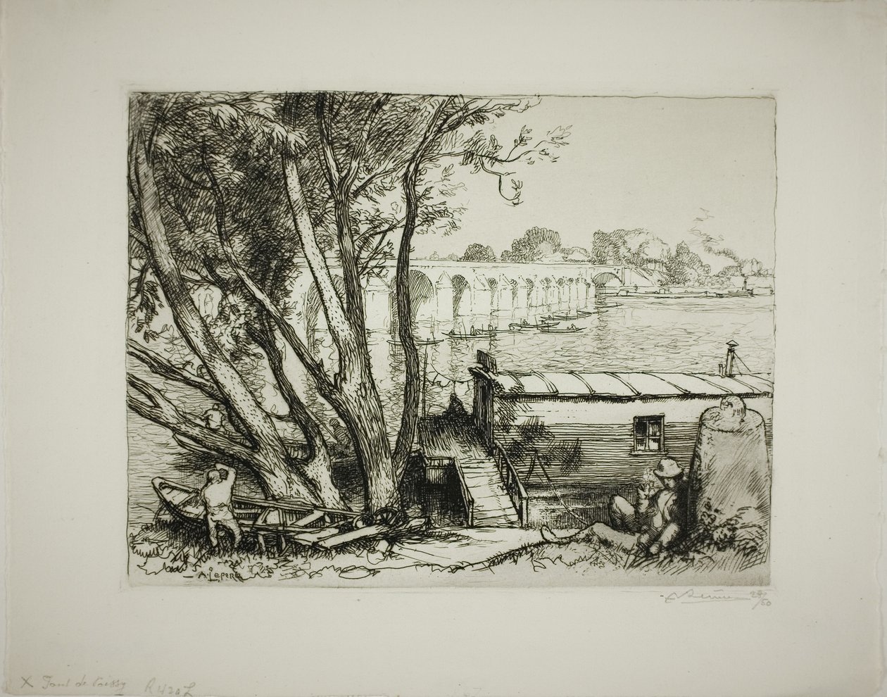 Poissy da Louis Auguste Lepère