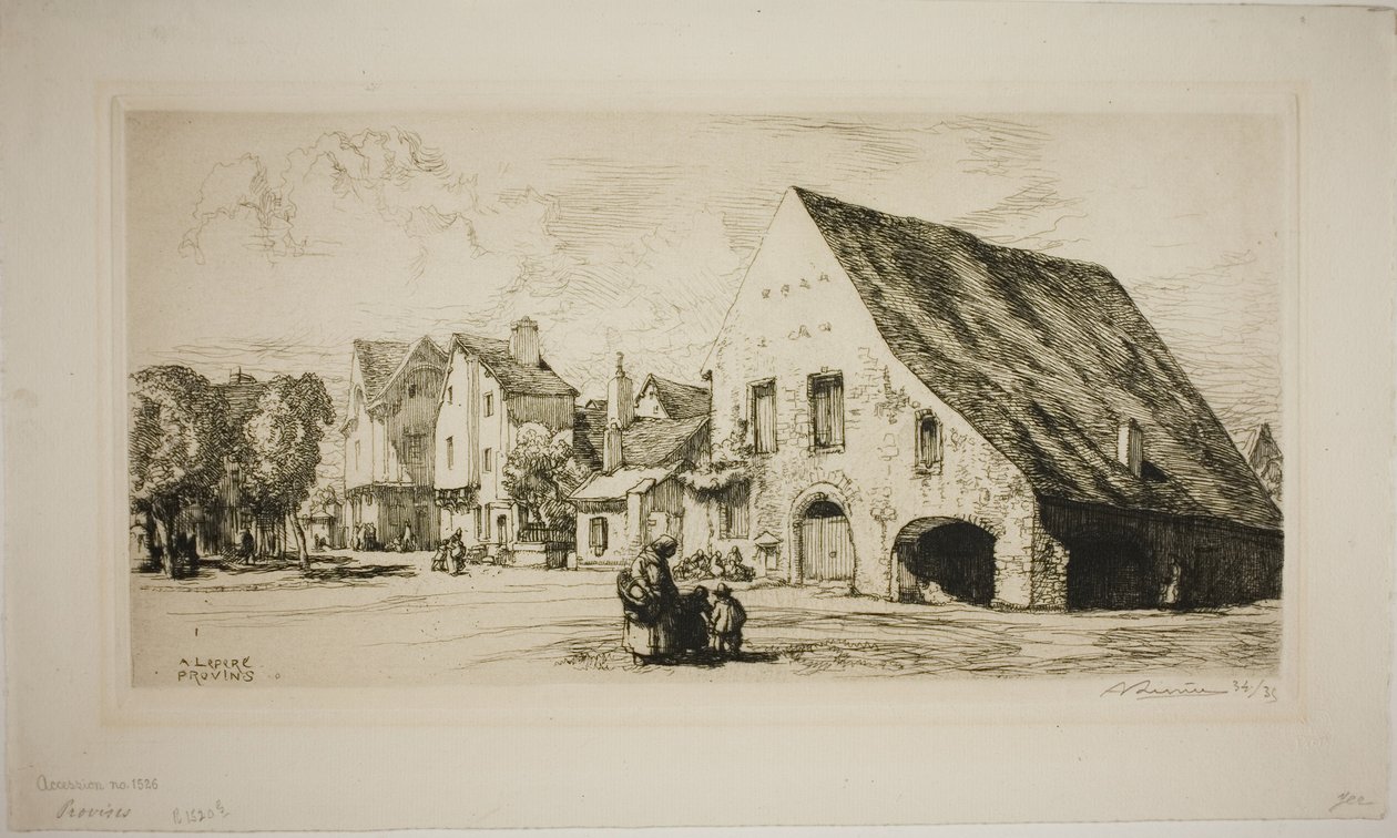 Provins da Louis Auguste Lepère