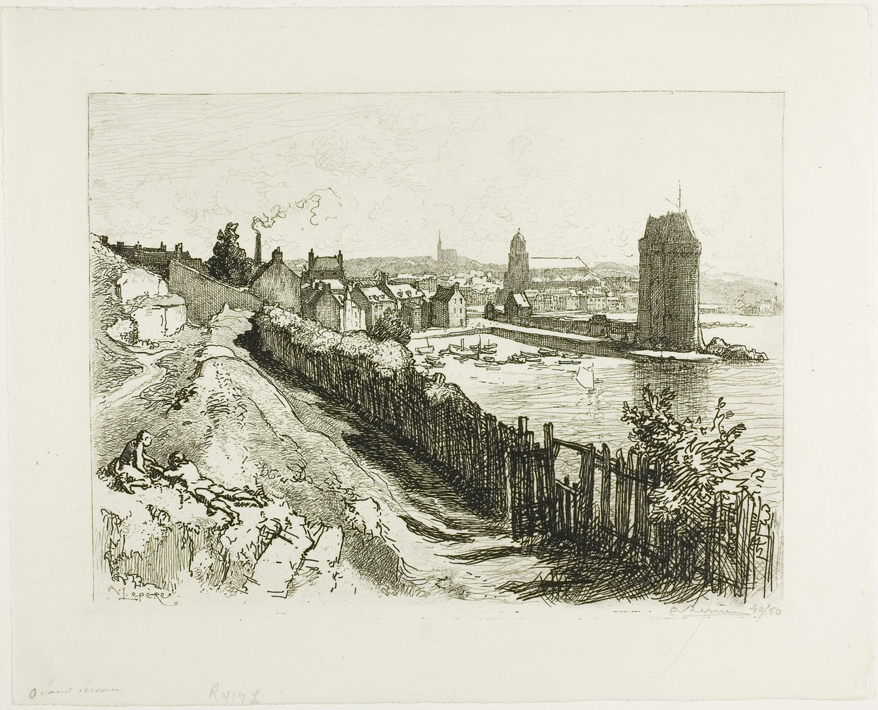 Saint-Servan da Louis Auguste Lepère