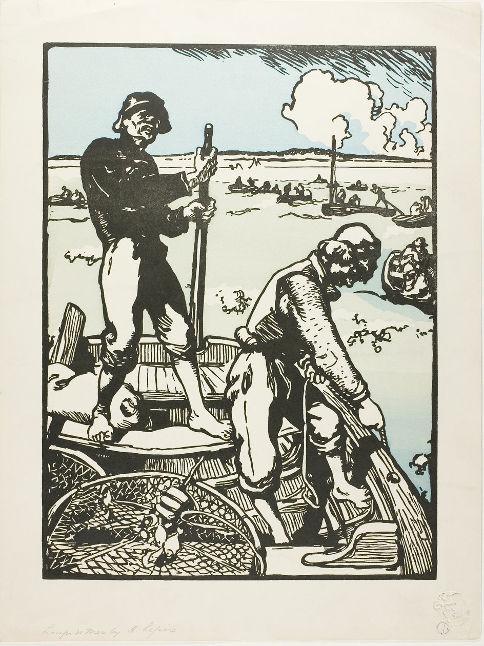 Gamberi da Louis Auguste Lepère