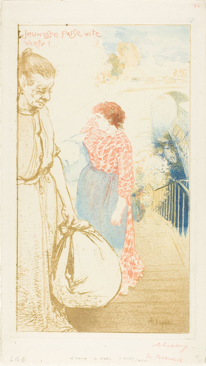 Le lavandaie da Louis Auguste Lepère