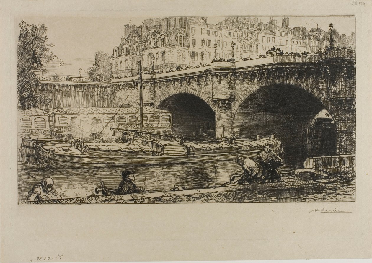 Il Pont-Neuf da Louis Auguste Lepère