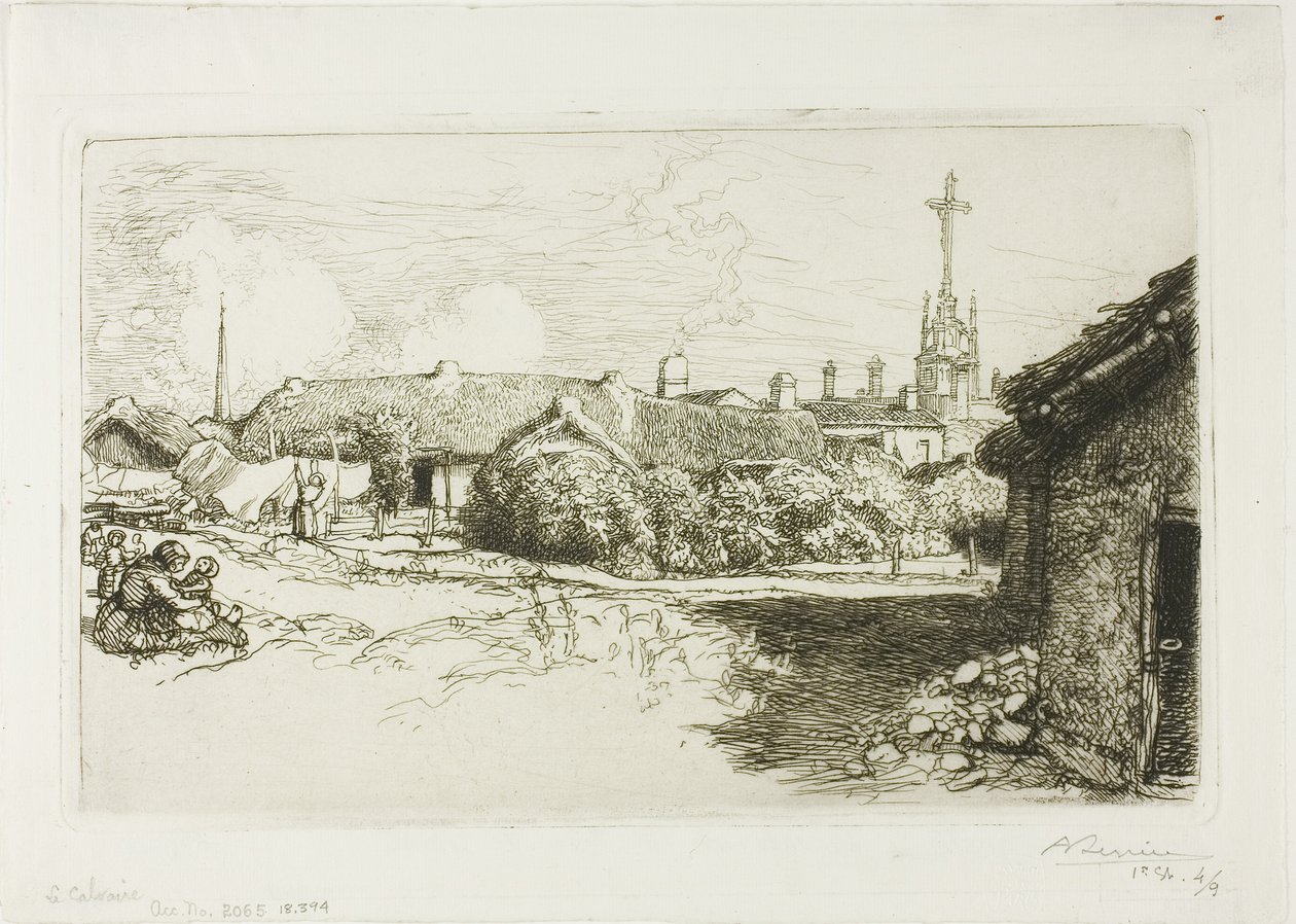 La sofferenza da Louis Auguste Lepère