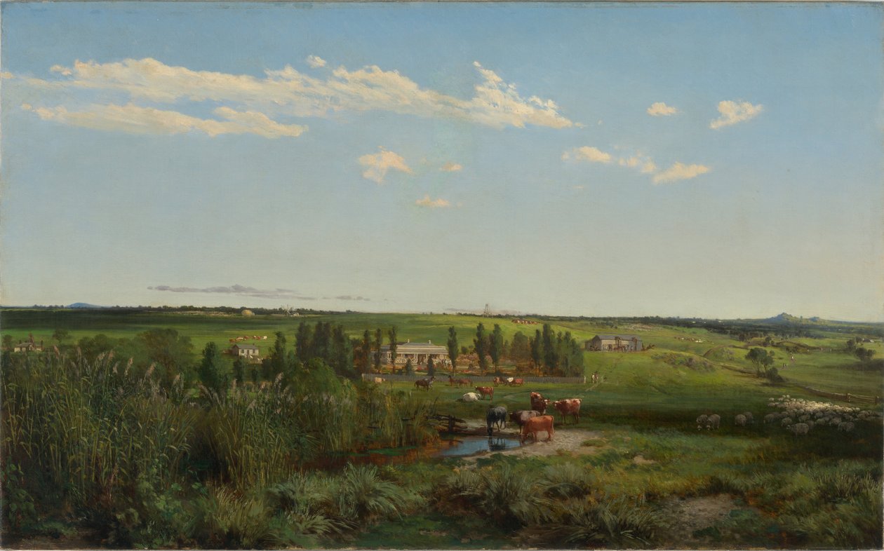 Fattoria di Mount Fyans, 1869 da Louis Buvelot