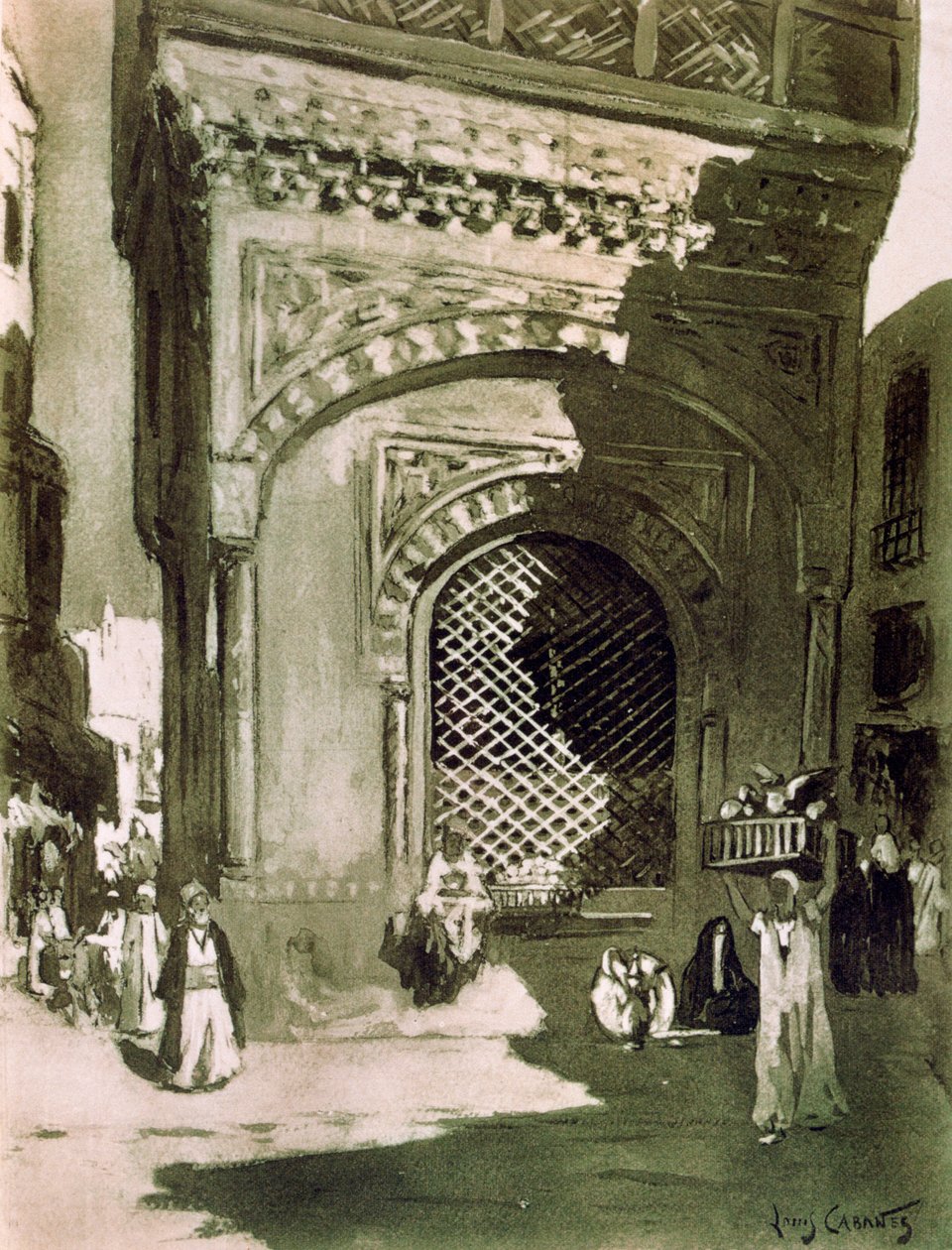 El-Sebil, Il Cairo, Egitto da Louis Cabanes