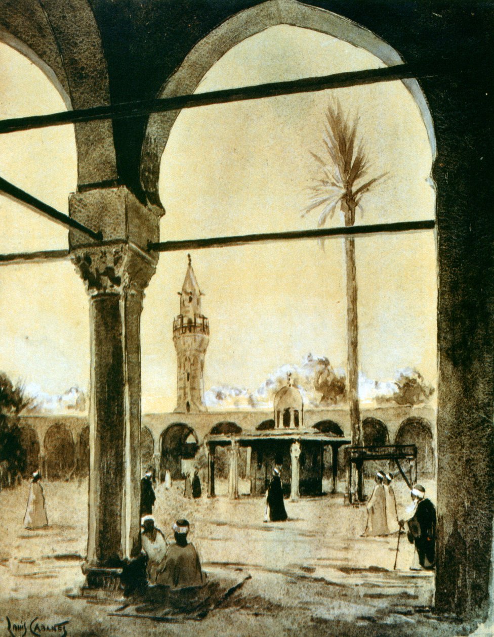 Moschea, Il Cairo, Egitto, 1928 da Louis Cabanes