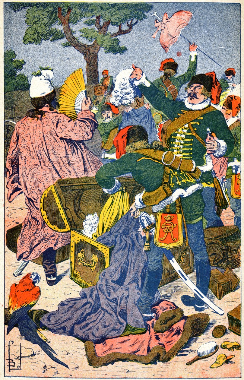 Guerra dei sette anni (1756-1763) da Louis Charles Bombled
