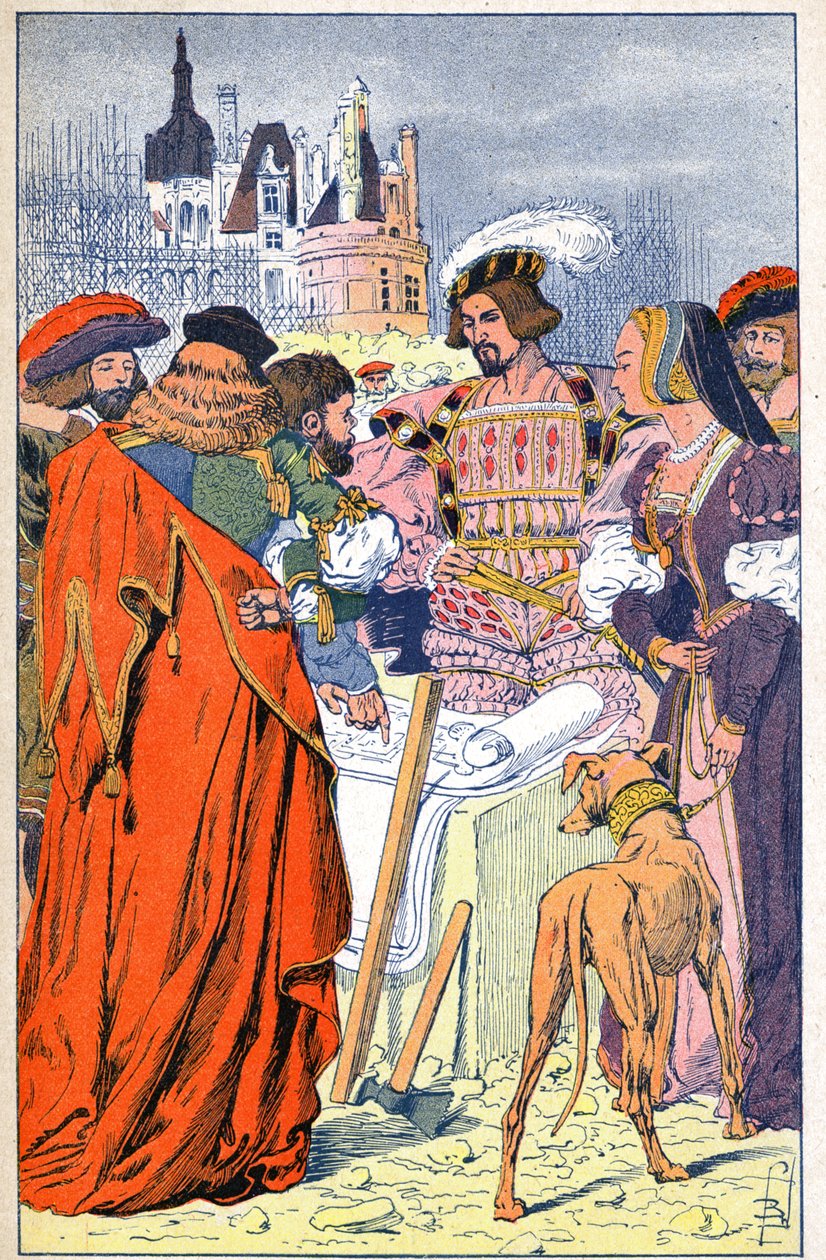 Francesco I da Louis Charles Bombled