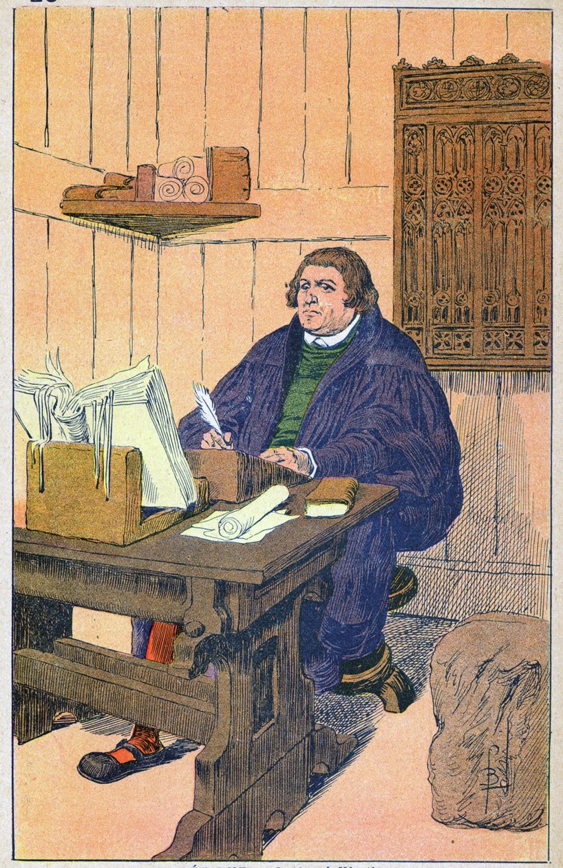 Martin Lutero da Louis Charles Bombled