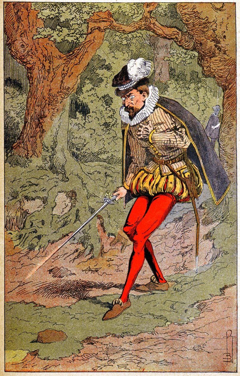 Rimorsi di Carlo IX da Louis Charles Bombled