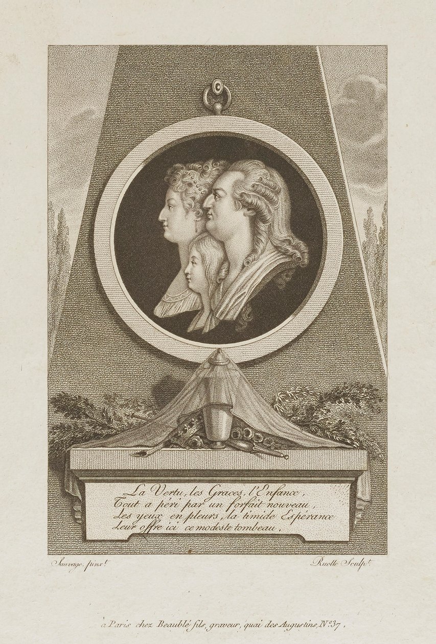 Virtù, grazie, infanzia da Louis Charles Ruotte