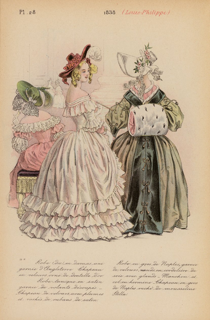 Moda francese: 1838, Luigi Filippo da Louis Colas