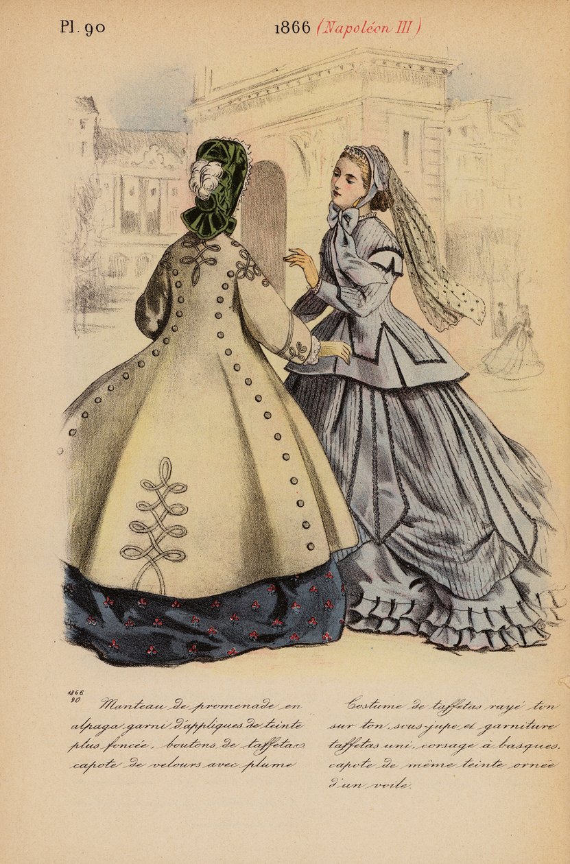 Moda francese: 1866, Napoleone III da Louis Colas