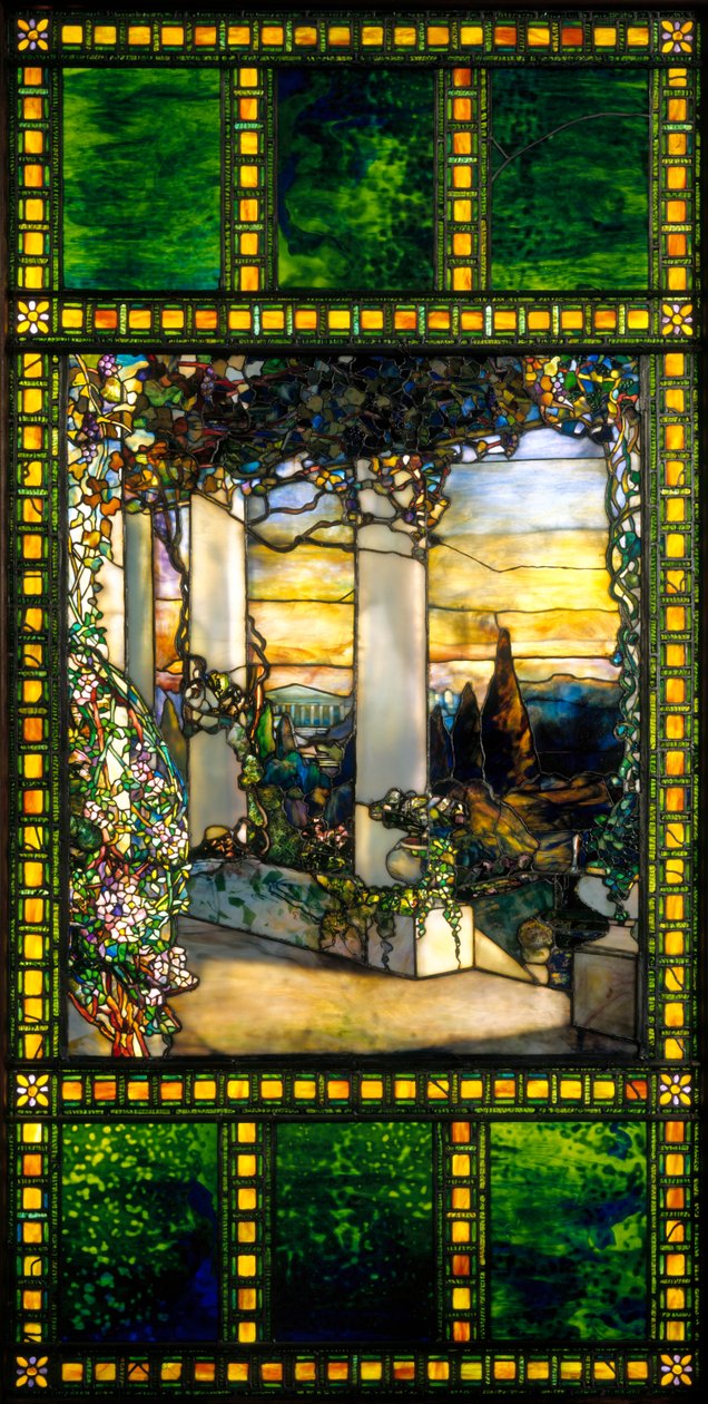 Finestra da Louis Comfort Tiffany