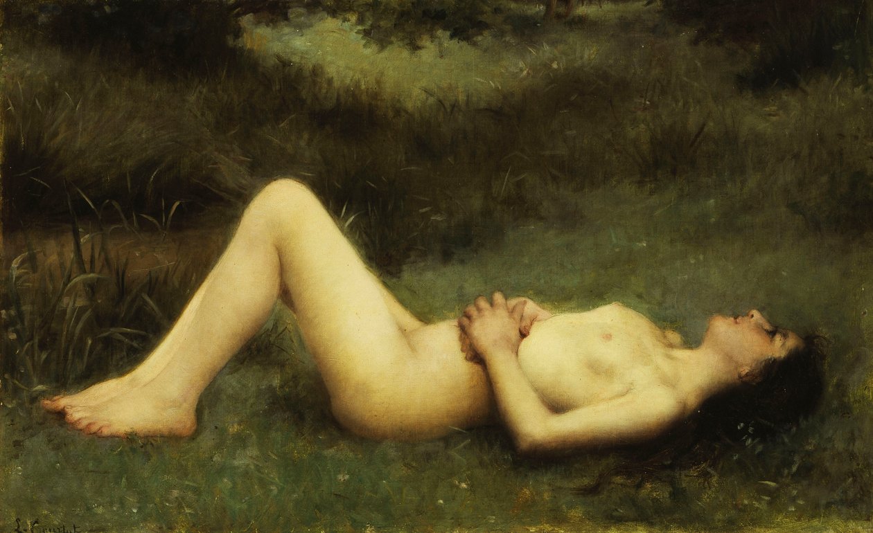 Nudo Reclino da Louis Courtat