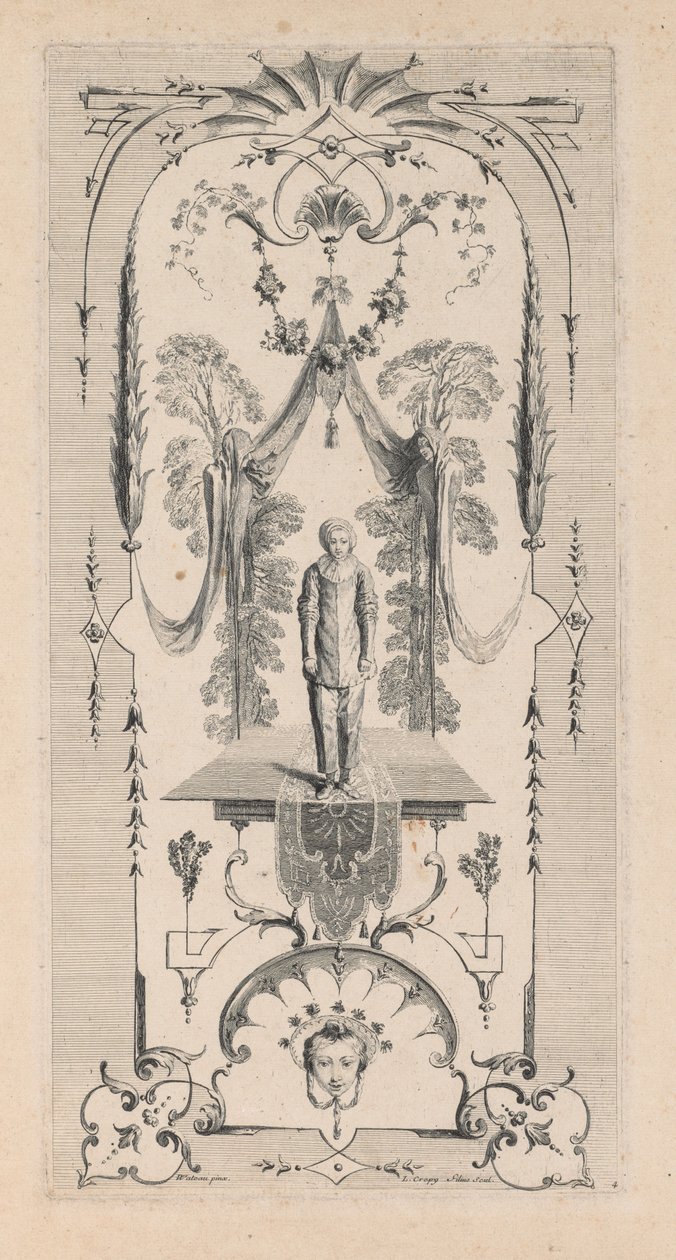 Pierrot, Arabesque da Louis Crepy