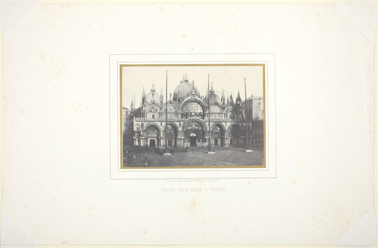 Chiesa di San Marco a Venezia da Louis Désiré Blanquart Evrard
