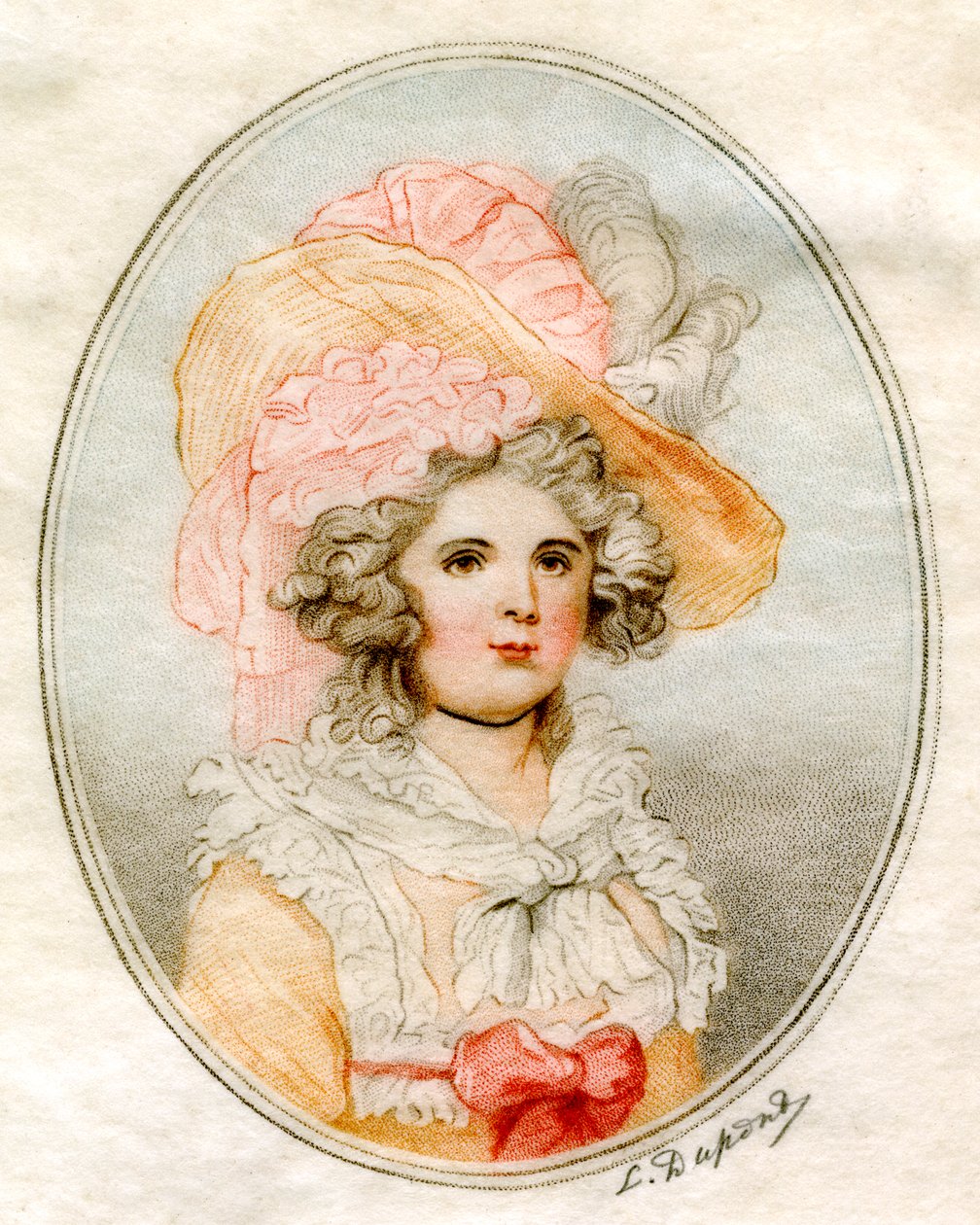 Ritratto di una donna, XVIII secolo da Louis Dupont