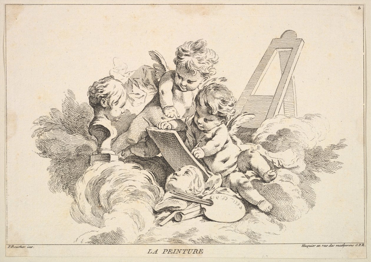 Dipinto da Louis Felix de la Rue