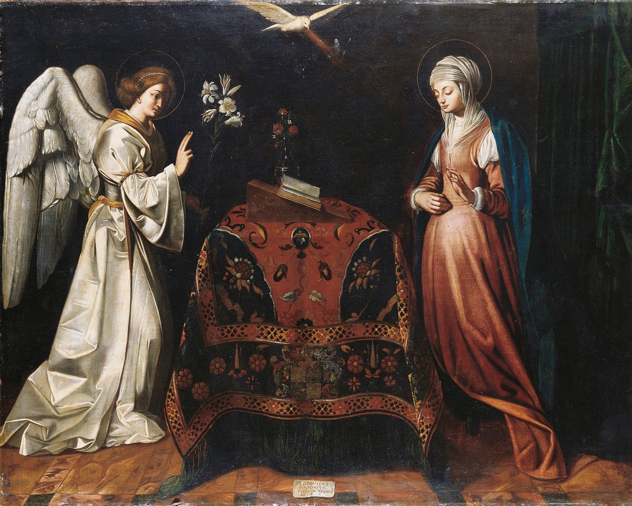 Annunciazione da Louis Finsonius or Finson