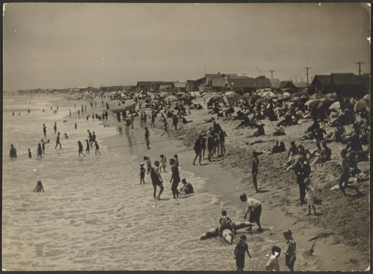 [Scena sulla spiaggia] da Louis Fleckenstein