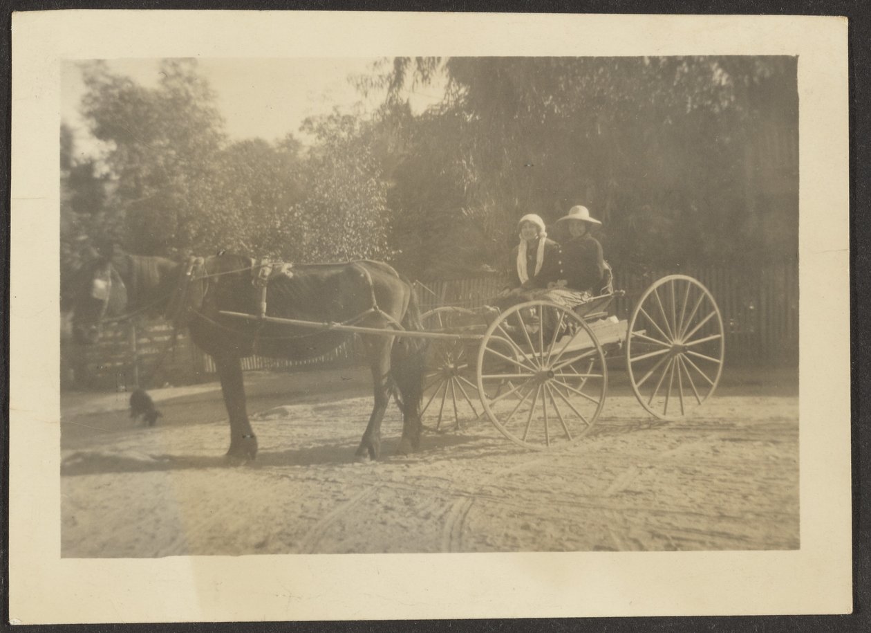 [Coppia in carrozza] da Louis Fleckenstein