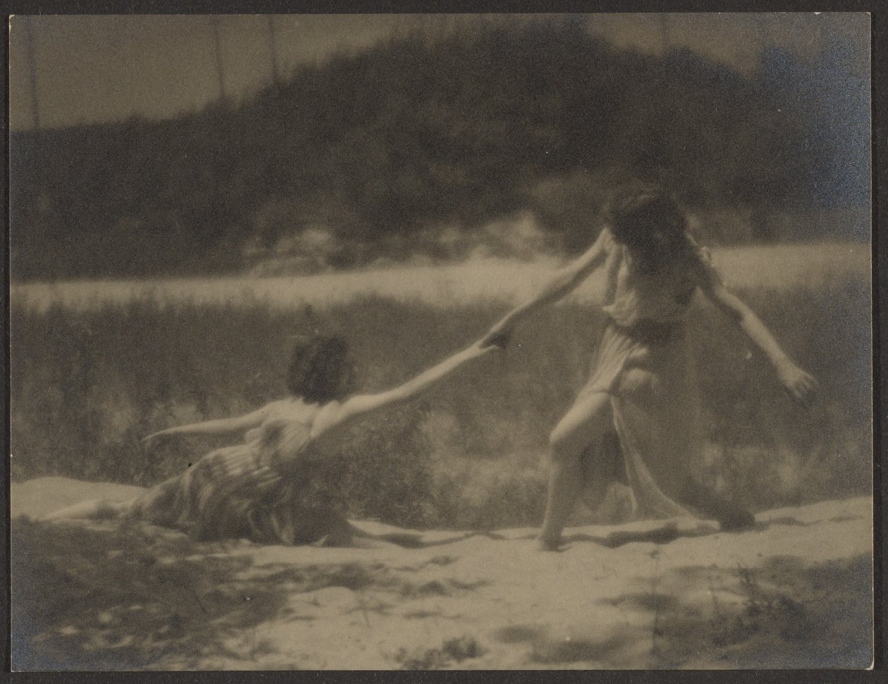[Ballerine in giardino] da Louis Fleckenstein