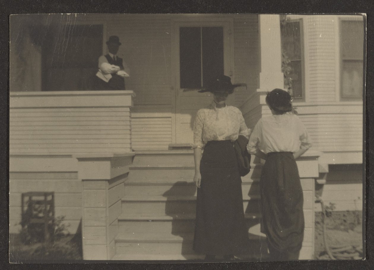 [Figure in veranda] da Louis Fleckenstein
