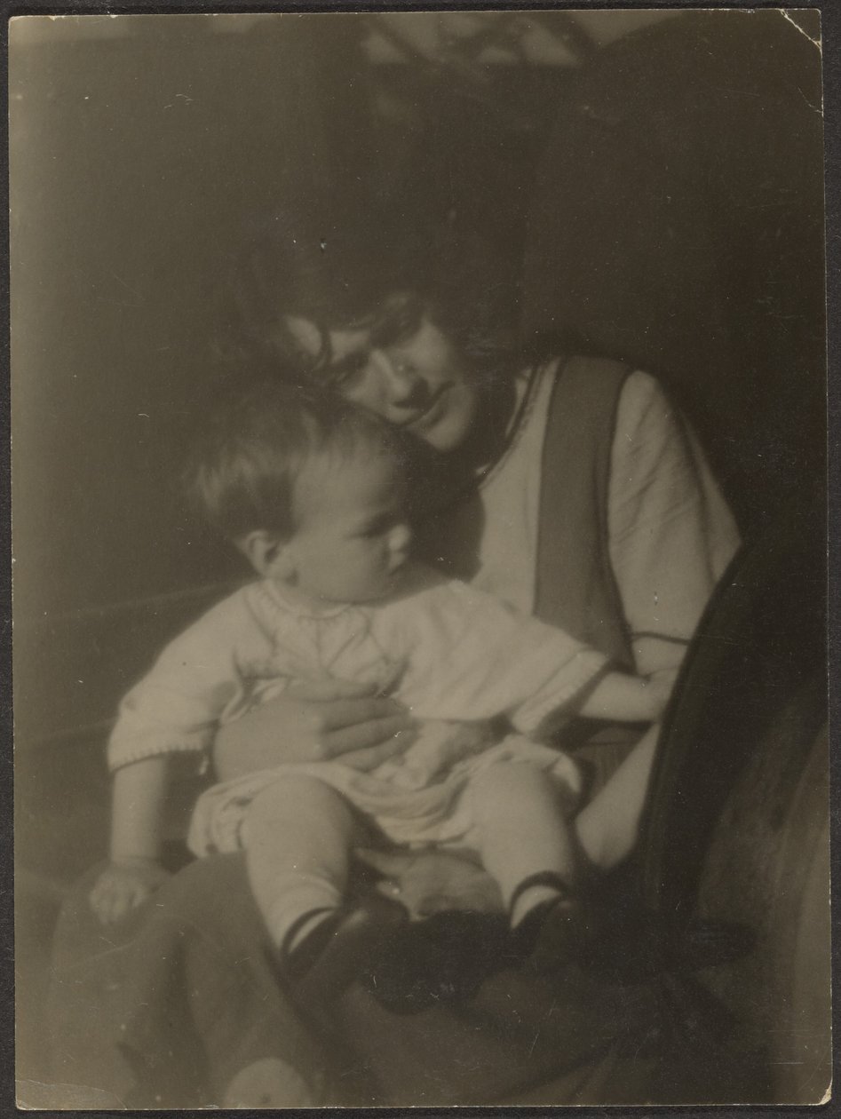 [Florence tiene il bambino] da Louis Fleckenstein