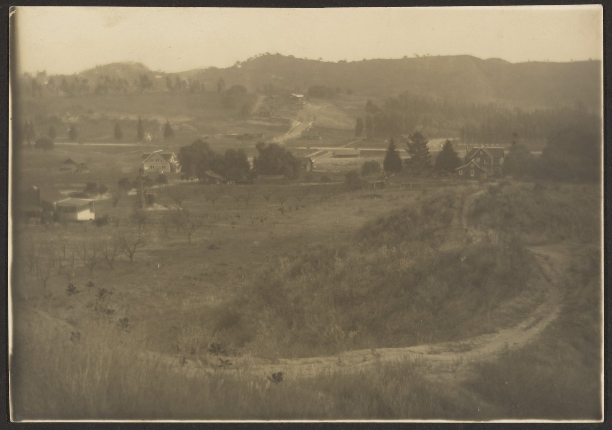 [Paesaggio di case in campagna] da Louis Fleckenstein