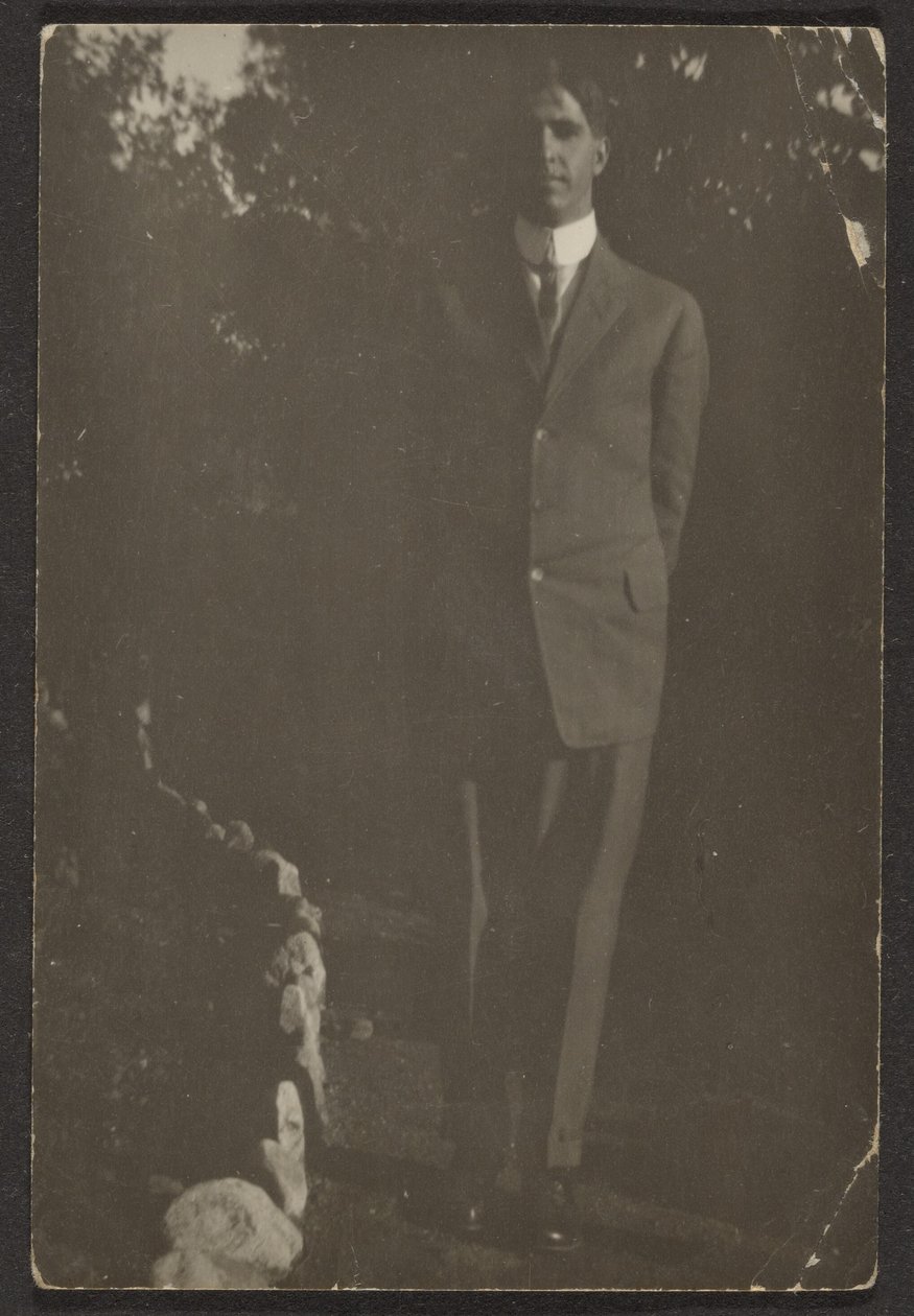 [Uomo in cammino] da Louis Fleckenstein