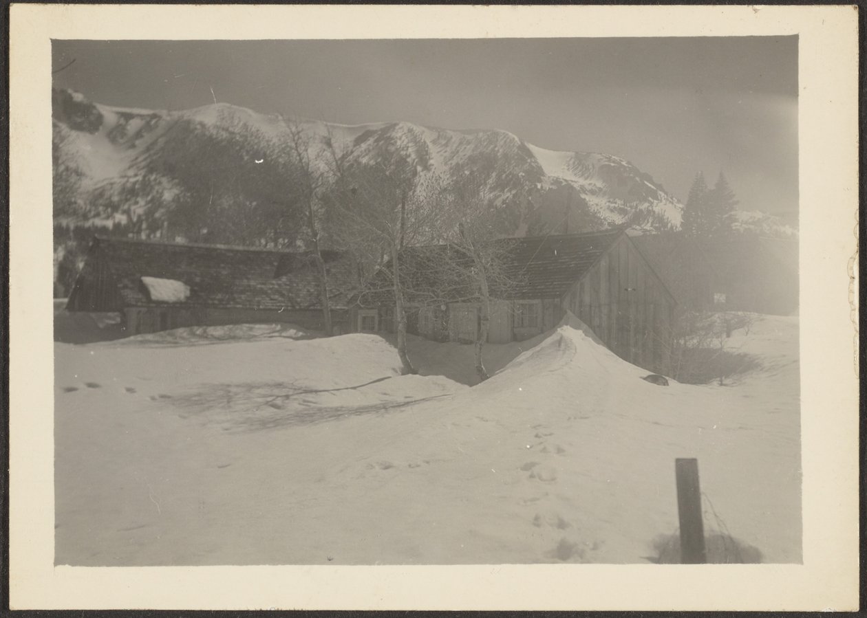 [Paesaggio invernale] da Louis Fleckenstein