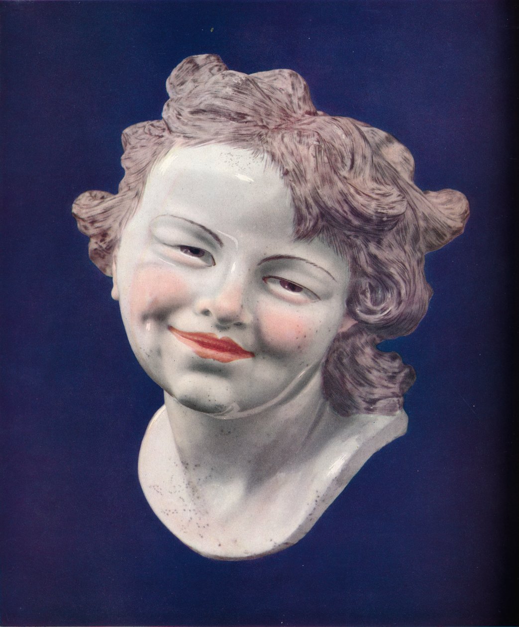Testa di porcellana di Chelsea, c1746 da Louis Francois Roubiliac
