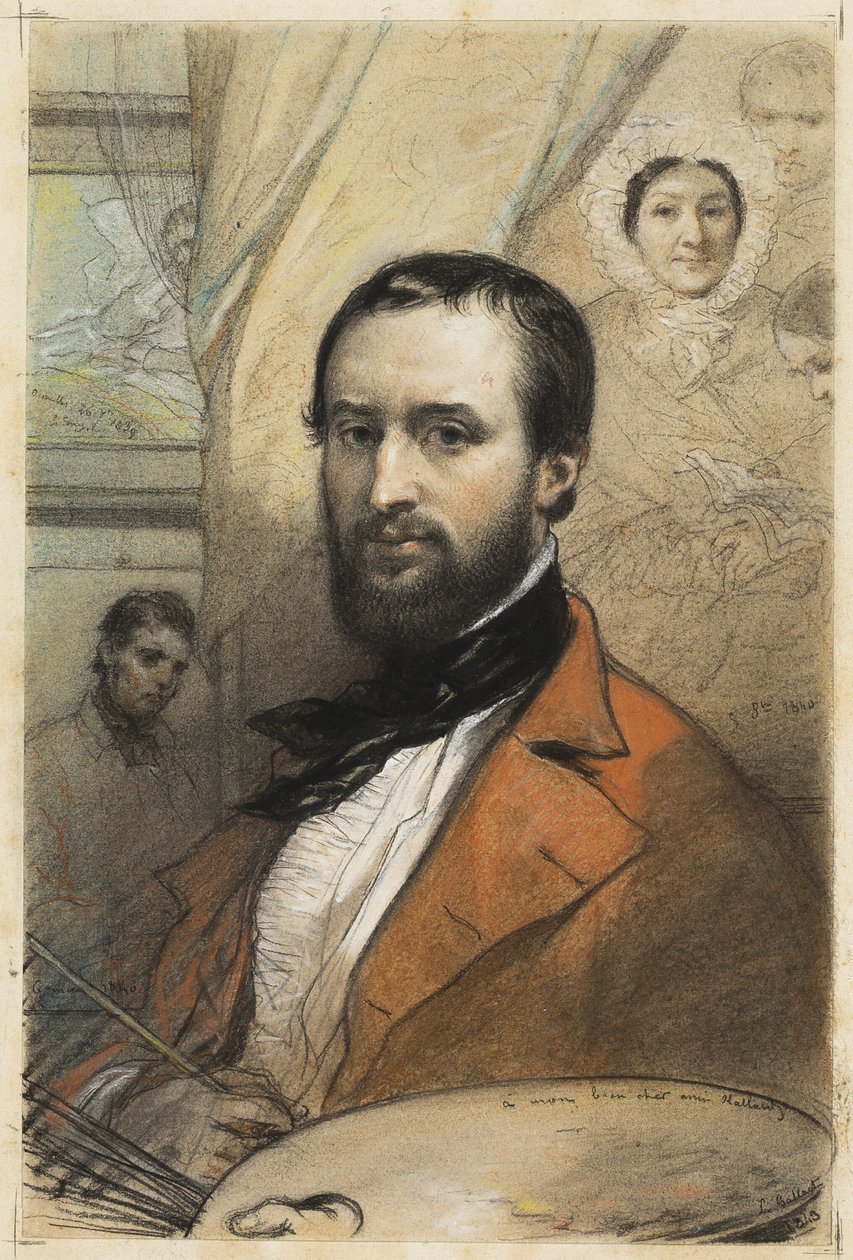 Autoritratto da Louis Gallait