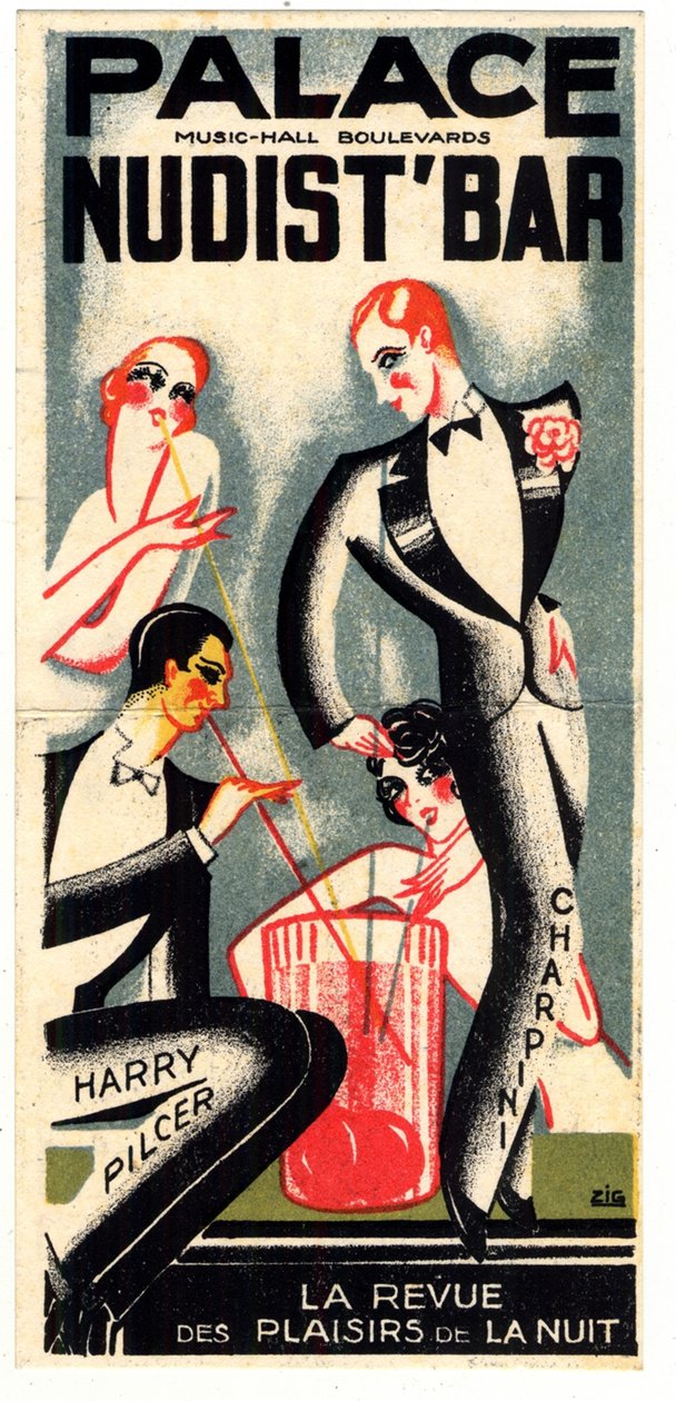 Palace Nudist Bar da Louis Gaudin Zig