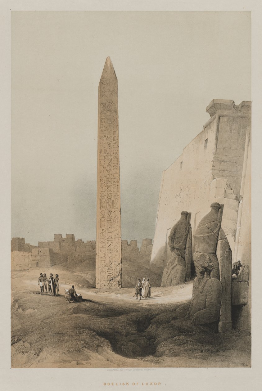 Luxor da Louis Haghe