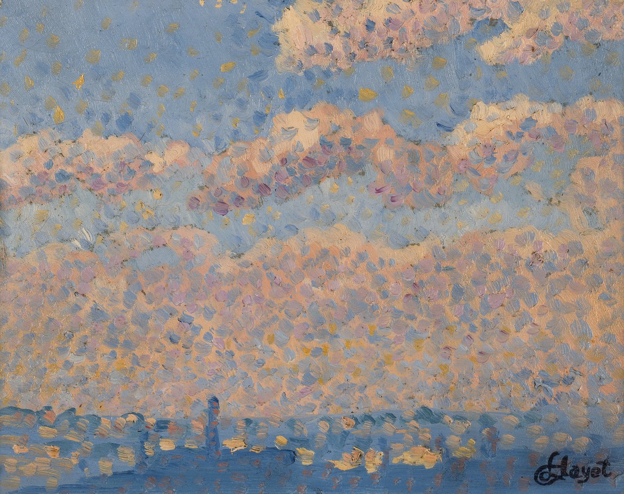 Cielo sopra la città da Louis Hayet