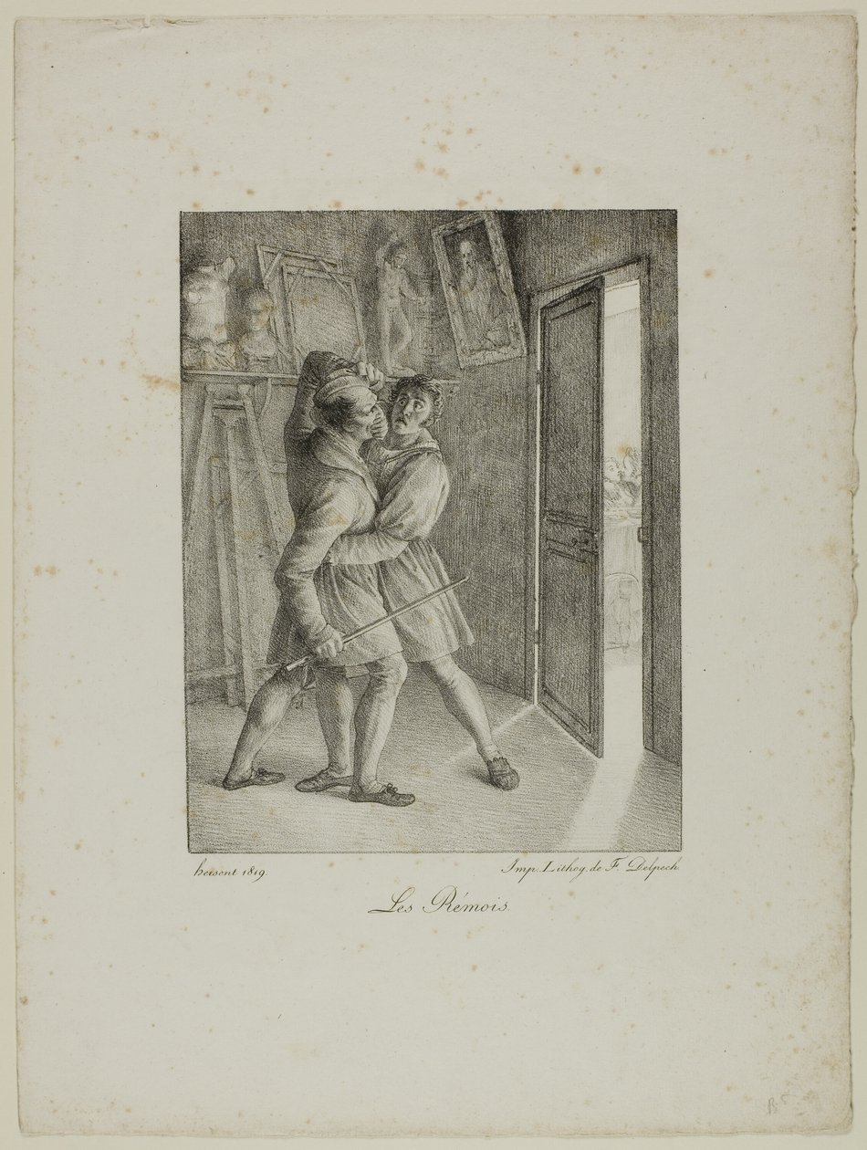 Gli Uomini di Reims da Louis Hersent