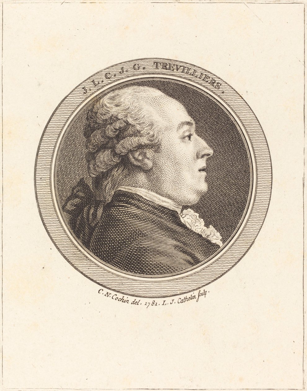 J. Trevilliers da Louis Jacques Cathelin after Charles Nicolas Cochin II