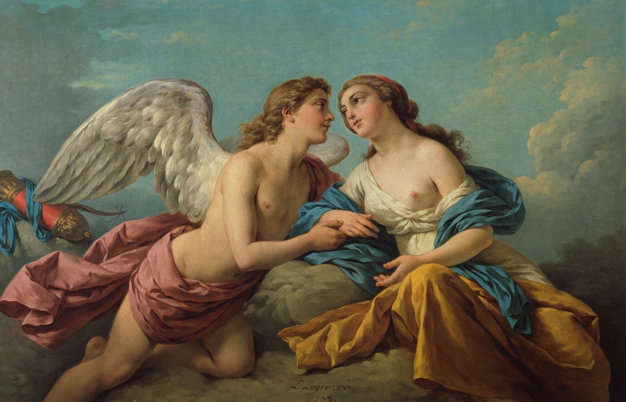 Allegoria del tatto da Louis Jean Francois I Lagrenee